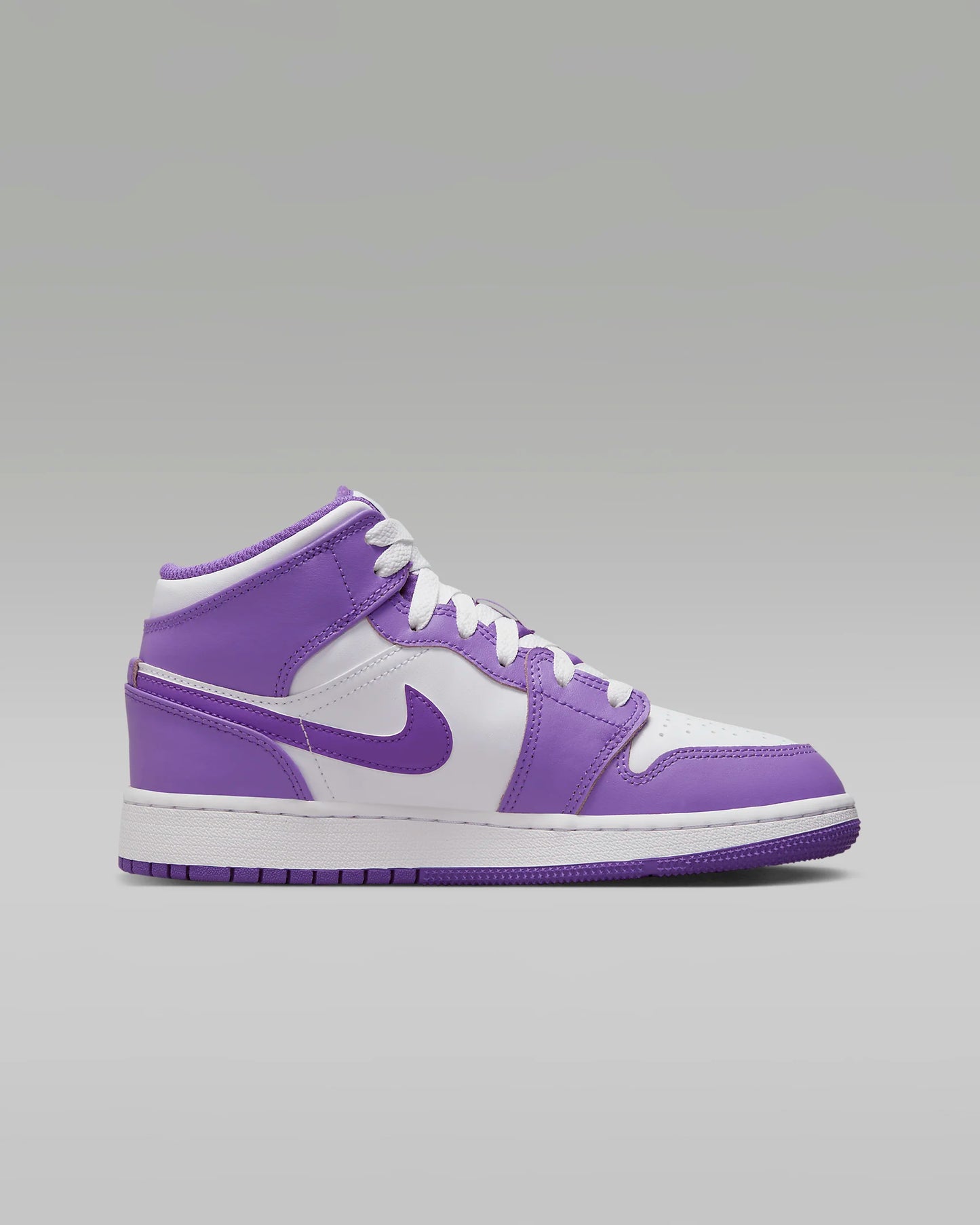 Jordan 1 Mid Purple Venom (GS)