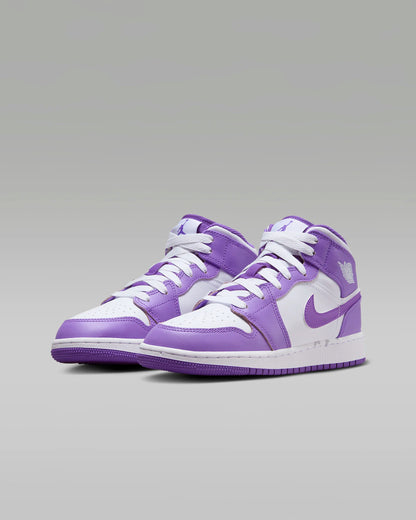 Jordan 1 Mid Purple Venom (GS)