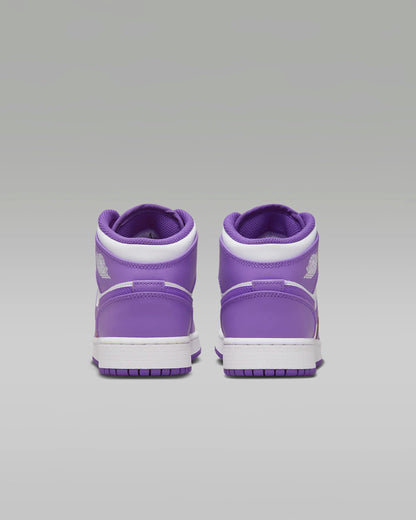 Jordan 1 Mid Purple Venom (GS)