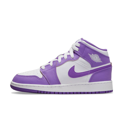 Jordan 1 Mid Purple Venom (GS)